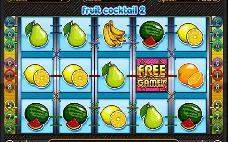 Игровой автомат Fruit Cocktail (Фруктовый Коктейль) онлайн играть бесплатно и без регистрации